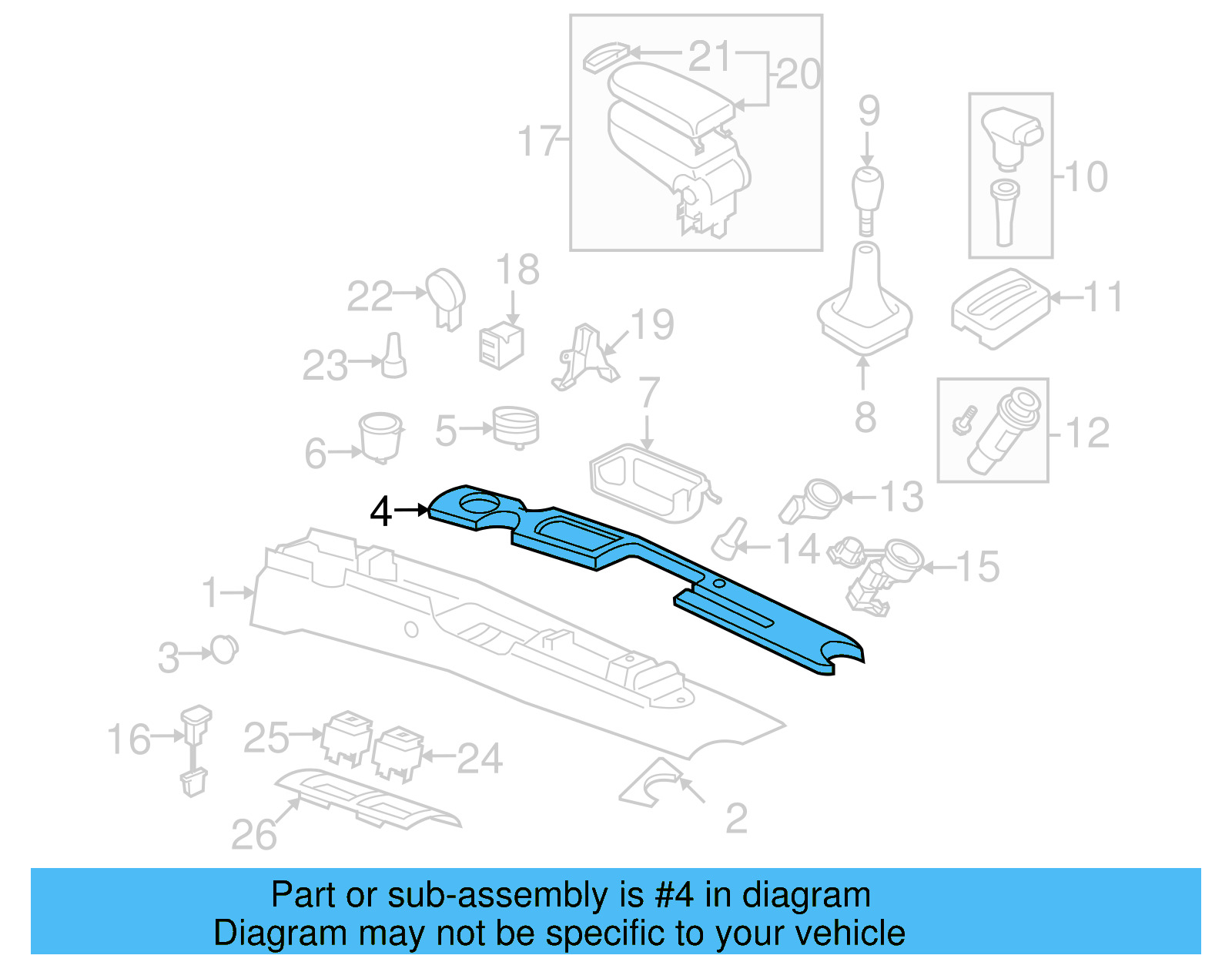 Trim Plate 1C0-864-364-AA-3SG