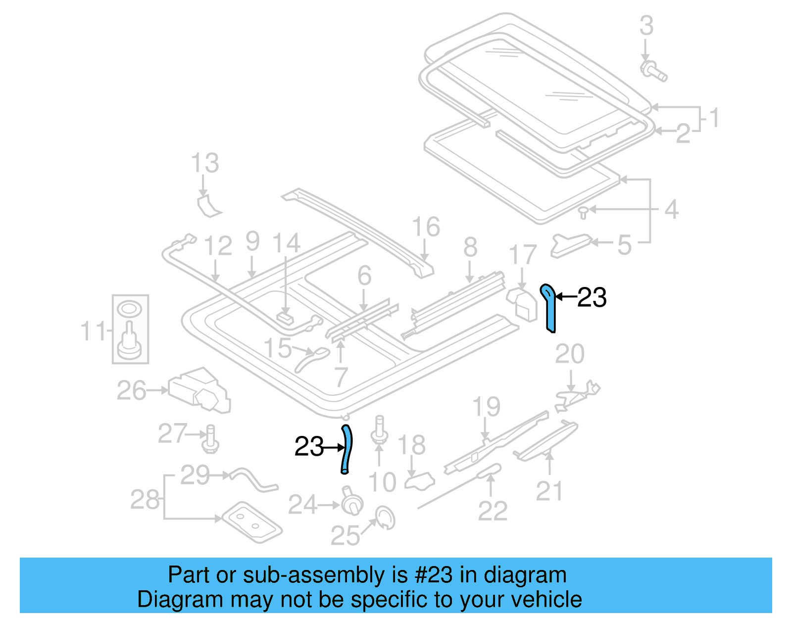 Drain Hose 1C0-877-201-B - View 2