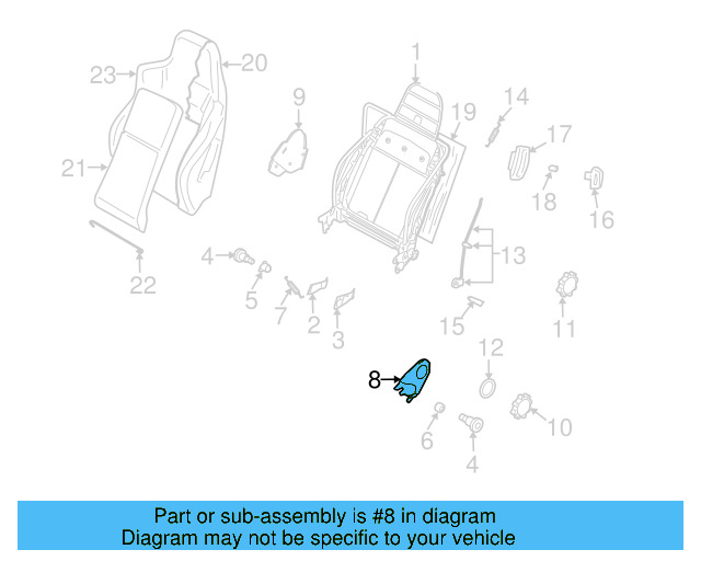 Recline Cover 1C0-881-477-A-B41