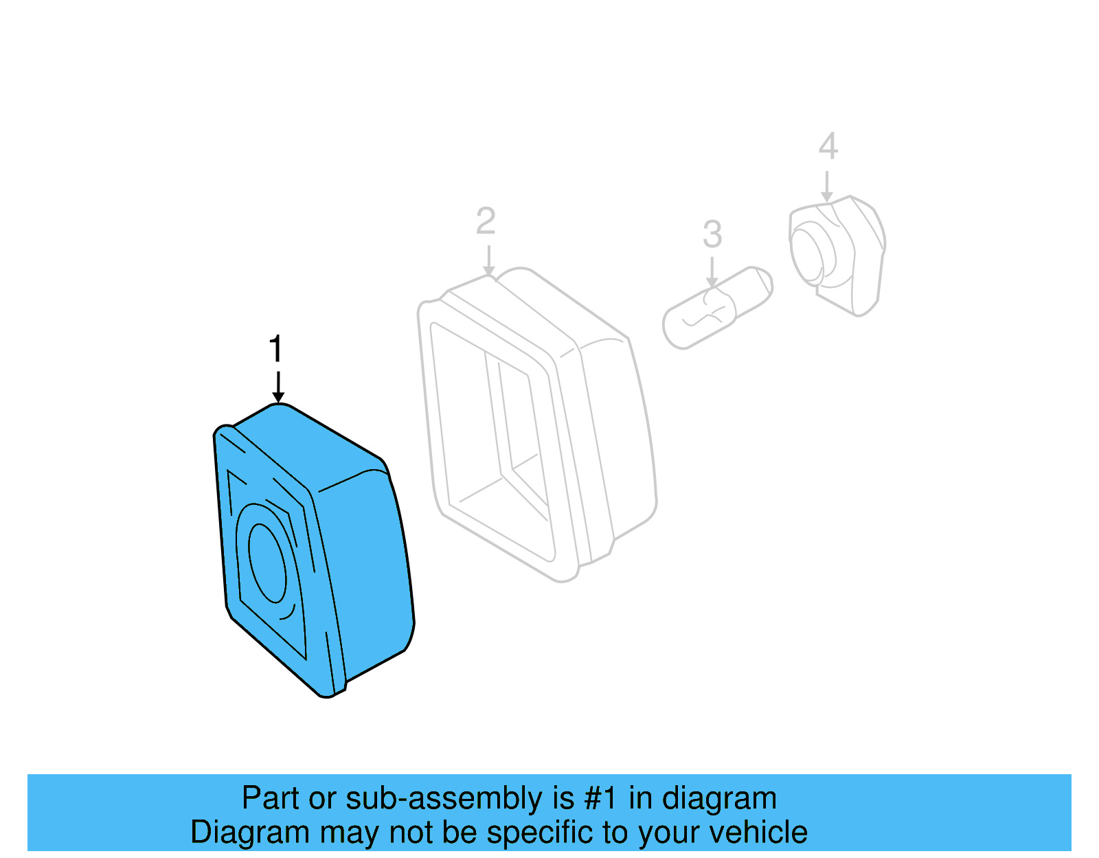 License Lamp 1C0-943-126 - View 8