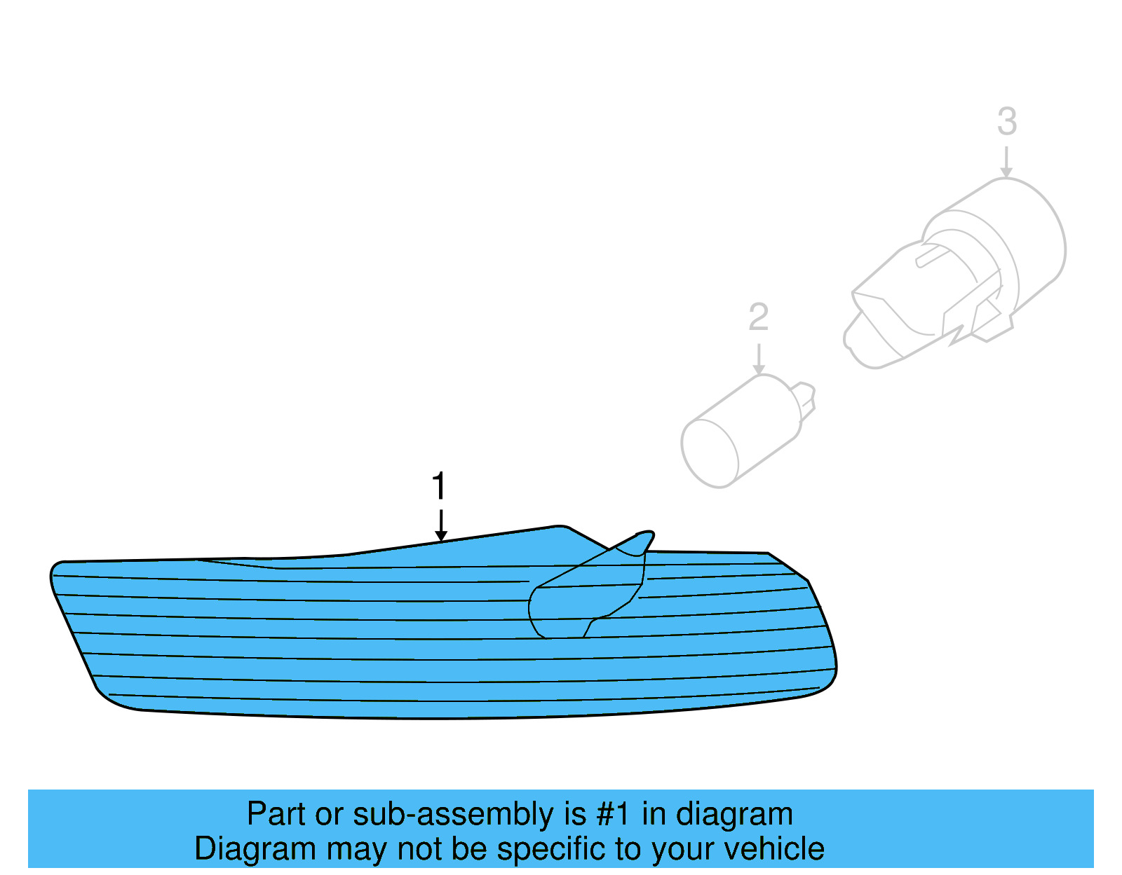 Marker Lamp 1C0-945-072-K - View 5
