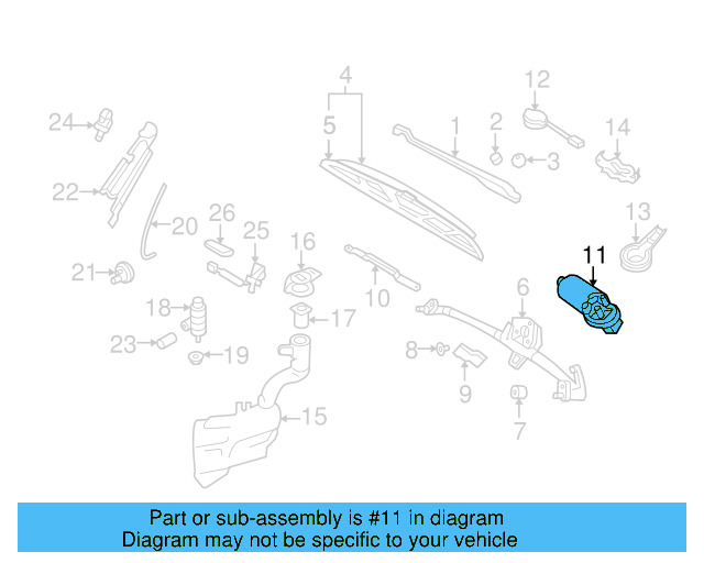 Washer Pump Seal 443-955-465 - View 112