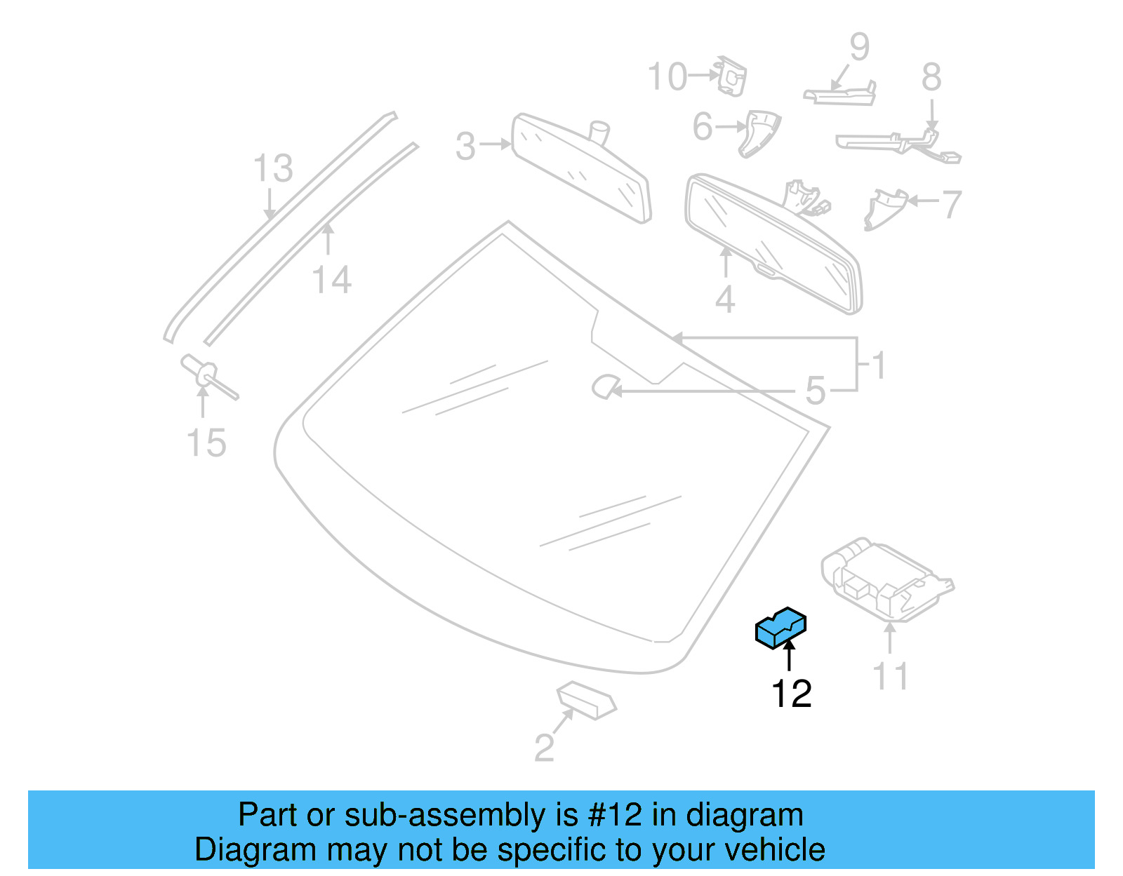 Housing 1C0-973-119-B - View 18