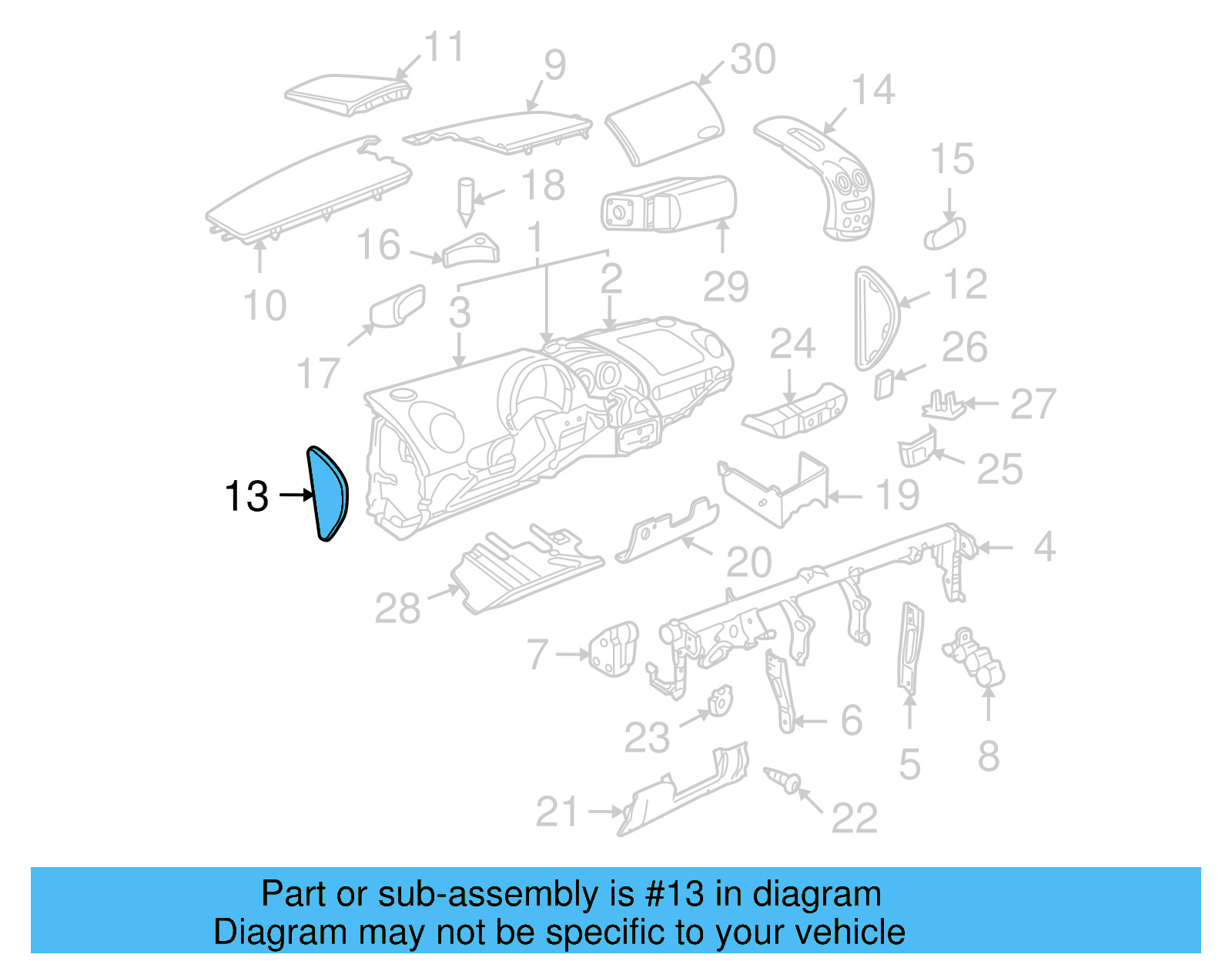 End Cover 1C1-858-217-C-62J - View 22