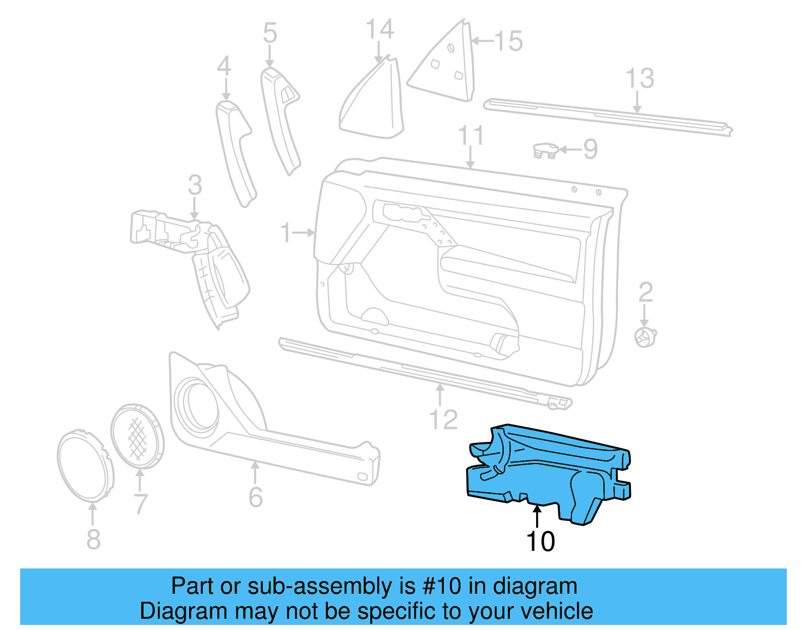 Padded Covering 1E0-868-461-A - View 4