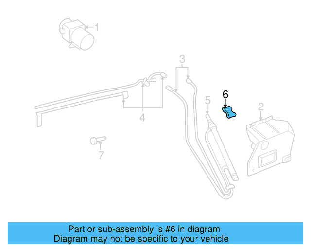 Hydraulic Cylinder Bracket 1E0-871-819 - View 4