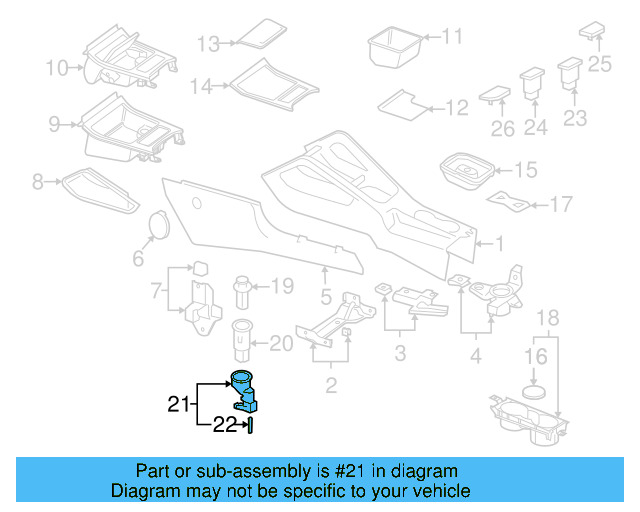 Power Outlet 1E0-919-341-B - View 7