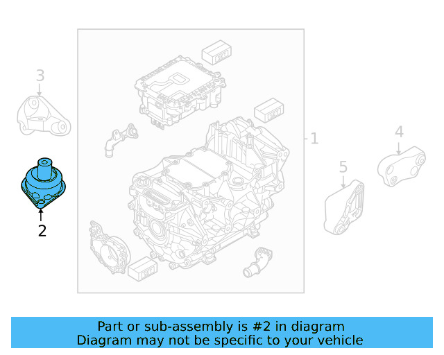 Rear Mount 1EA-199-555-B - View 3