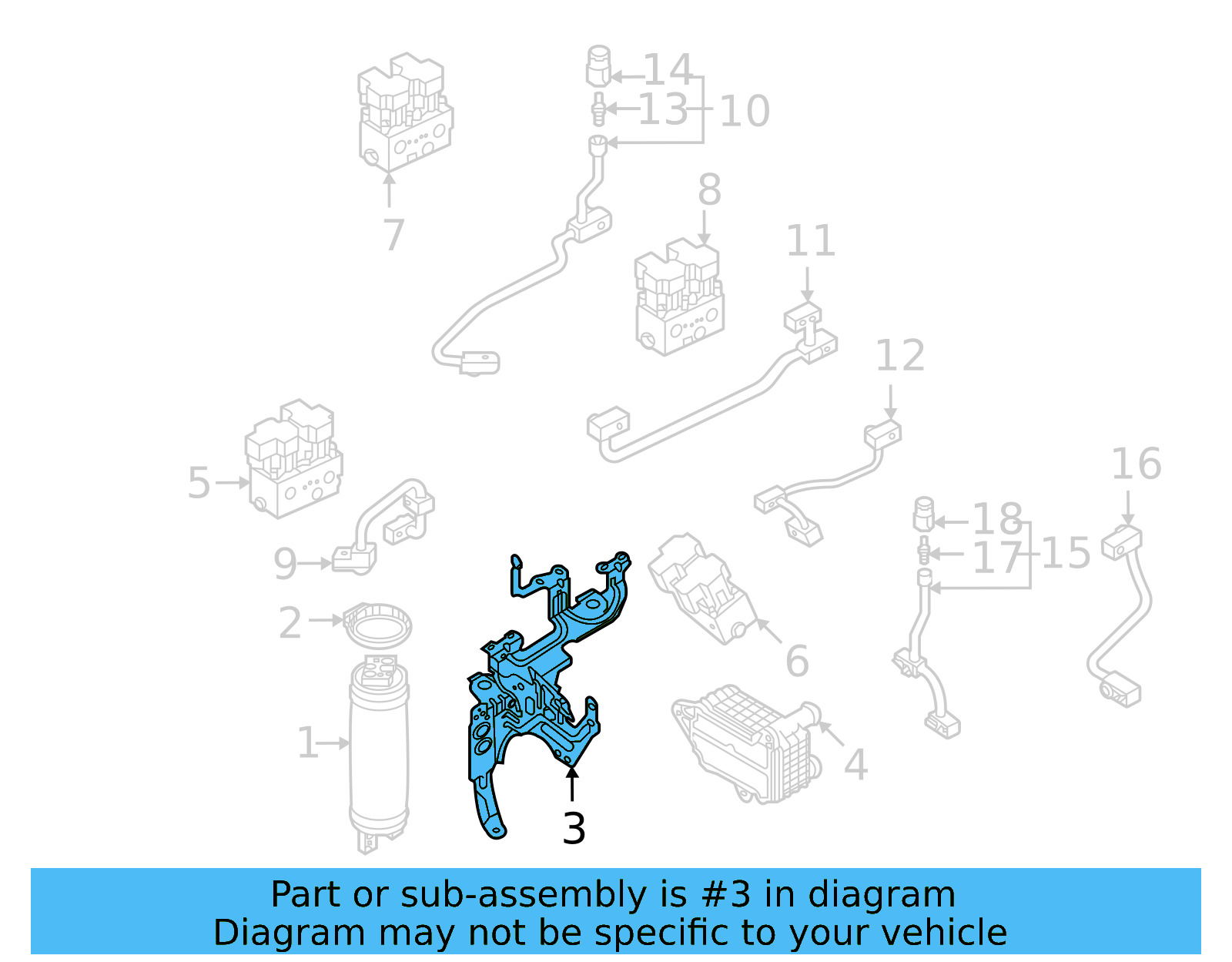 Mount Bracket 1EA-816-571-A - View 6