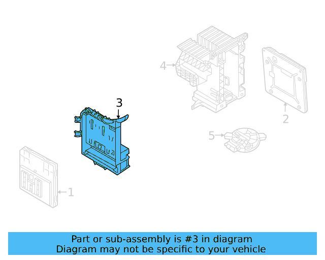 Mount Bracket 1EB-941-453-A - View 2