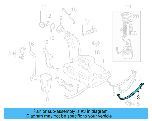 Strap 1H0-201-653-E - View 5