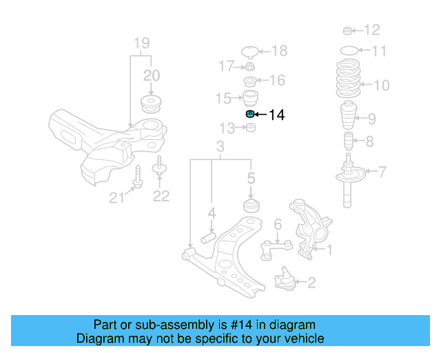 Bushing 1H0-412-365-A - View 39