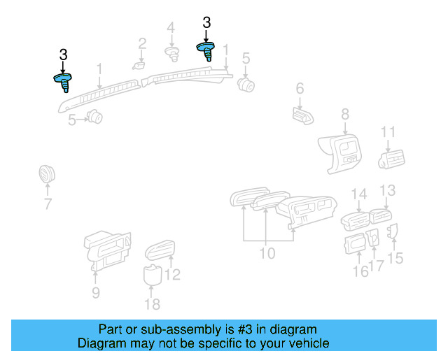 Connector Clip 1H0-819-055-B-01C - View 4