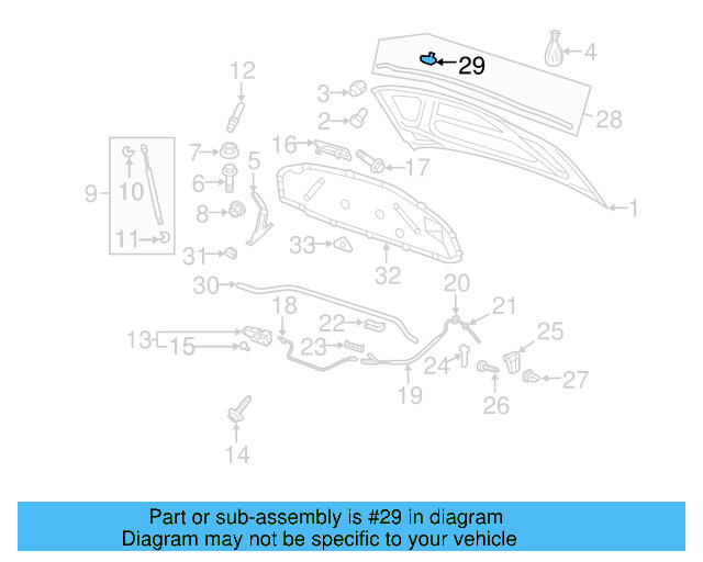 Side Seal Clip 1H0-823-717 - View 40