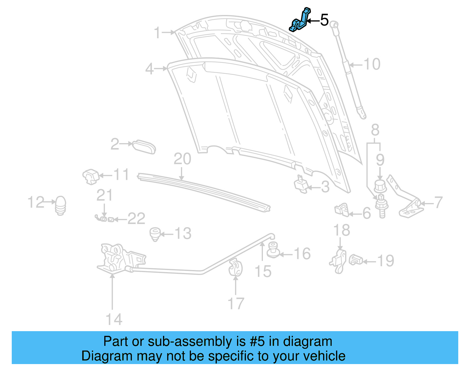Insulator Clip 1H0-863-850 - View 3
