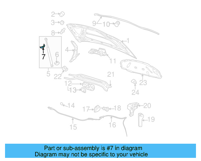 Strut Lower Retainer 1H5-827-905 - View 27