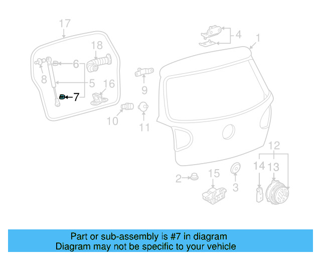 Strut Lower Retainer 1H5-827-905 - View 41