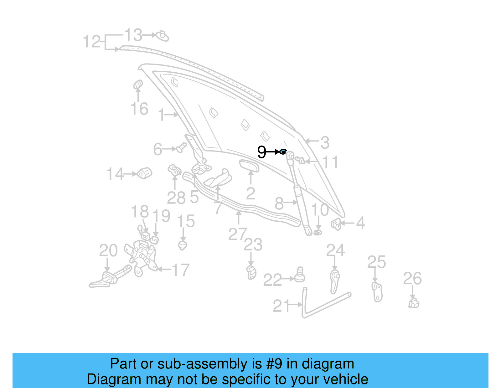 Strut Lower Retainer 1H5-827-905 - View 49