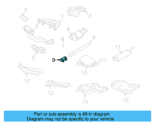 Extension Pipe Clamp 1HM-253-139-A - View 2