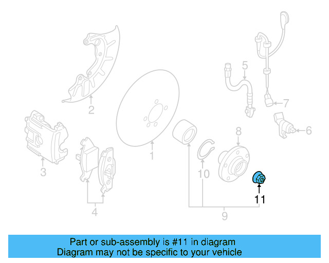 Bearing Assembly Lock Nut N-905-876-02 - View 7