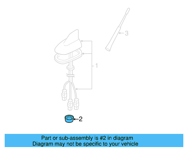 Radio Antenna Base Nut 1J0-035-437 - View 81