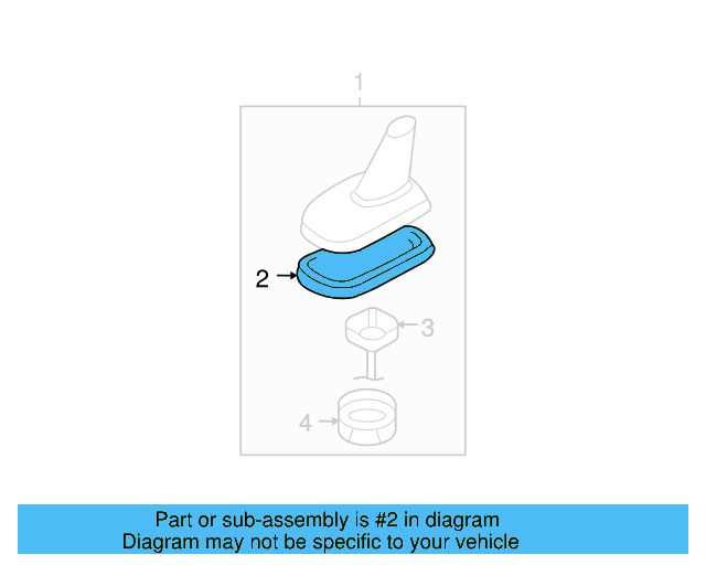 Radio Antenna Base Nut 1J0-035-437 - View 20