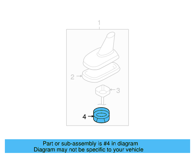 Radio Antenna Base Nut 1J0-035-437 - View 21