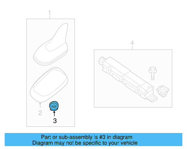 Radio Antenna Base Nut 1J0-035-437 - View 85