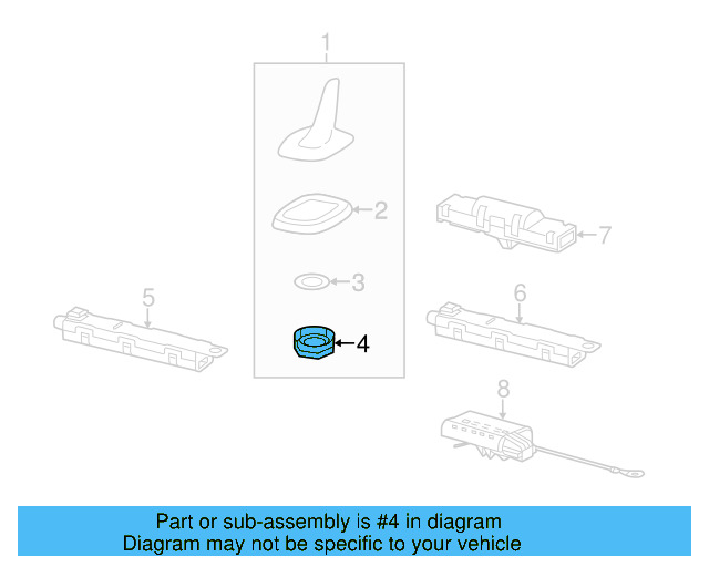 Radio Antenna Base Nut 1J0-035-437 - View 22
