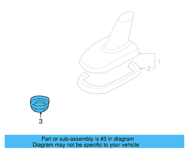 Radio Antenna Base Nut 1J0-035-437 - View 25