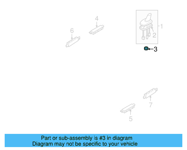 Radio Antenna Base Nut 1J0-035-437 - View 28