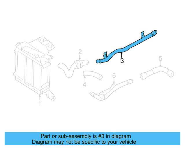 Inlet Pipe 1J0-121-070-AA - View 13