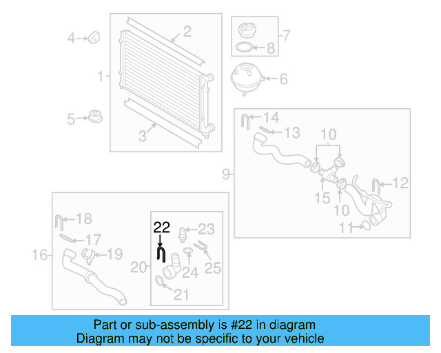 Upper Coupling Retainer Spring 1J0-121-142 - View 50