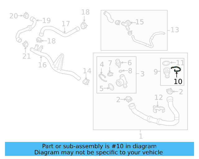 Upper Coupling Retainer Spring 1J0-121-142 - View 53