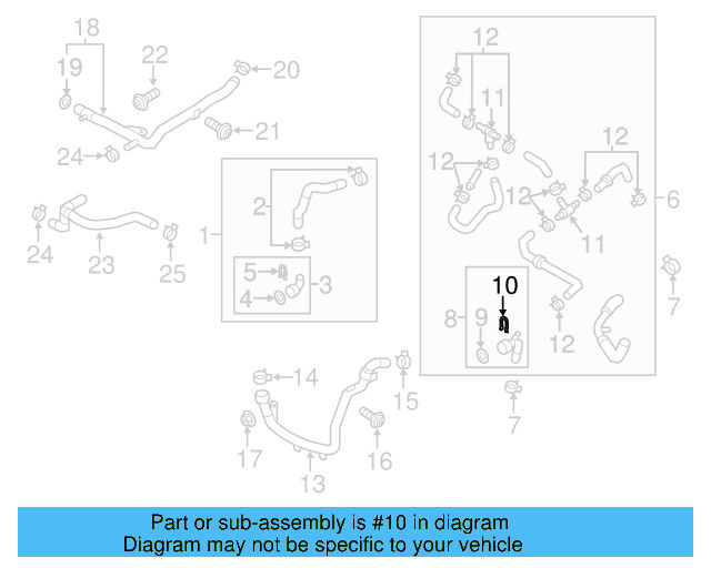 Upper Coupling Retainer Spring 1J0-121-142 - View 222