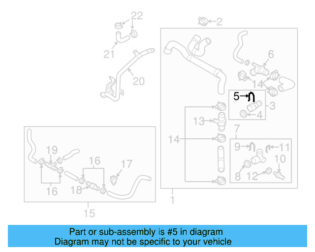 Upper Coupling Retainer Spring 1J0-121-142 - View 194