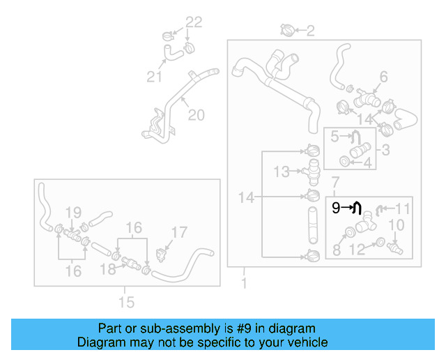 Upper Coupling Retainer Spring 1J0-121-142 - View 195