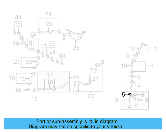Upper Coupling Retainer Spring 1J0-121-142 - View 67