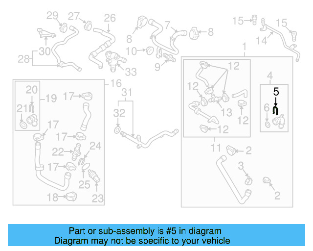 Upper Coupling Retainer Spring 1J0-121-142 - View 89