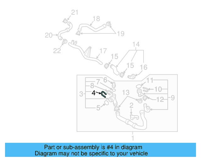 Water Hose Assembly Upper Seal N-907-653-01 - View 211