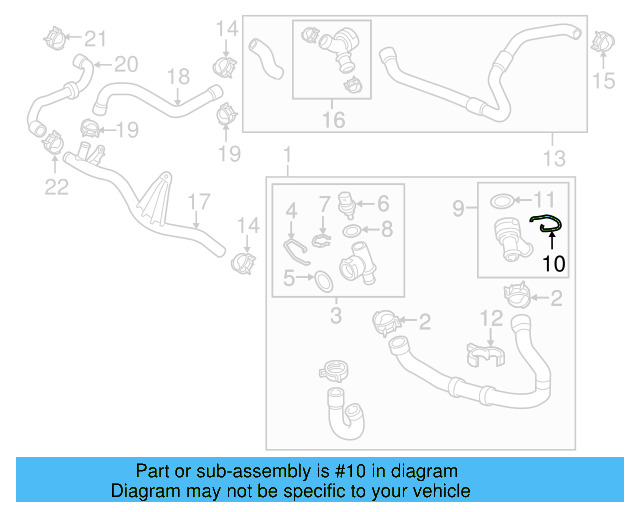 Upper Coupling Retainer Spring 1J0-121-142 - View 217