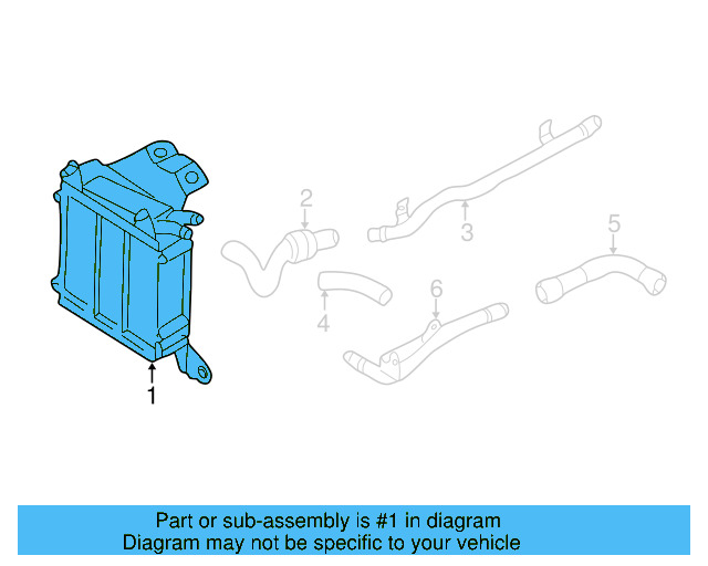 Auxiliary Radiator 1J0-121-212-A - View 7