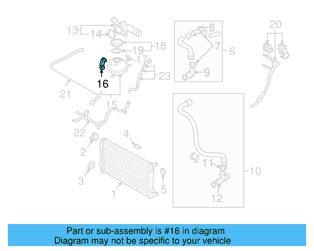 Reservoir Cap 3B0-121-321 - View 40