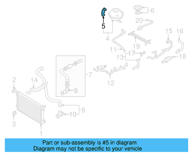 Reservoir Cap 3B0-121-321 - View 55