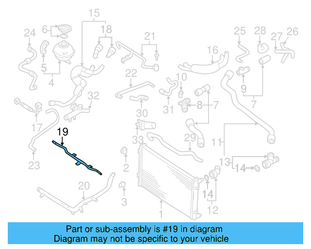 Inlet Hose Coupling 3B0-122-291-B - View 91
