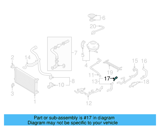 Water Hose Assembly Connector 1J0-122-291-D - View 38