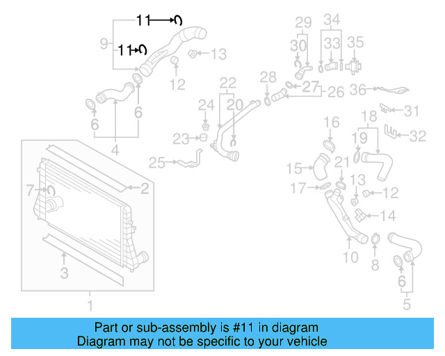 Connector Pipe Retainer Clip 1J0-145-769-B - View 12