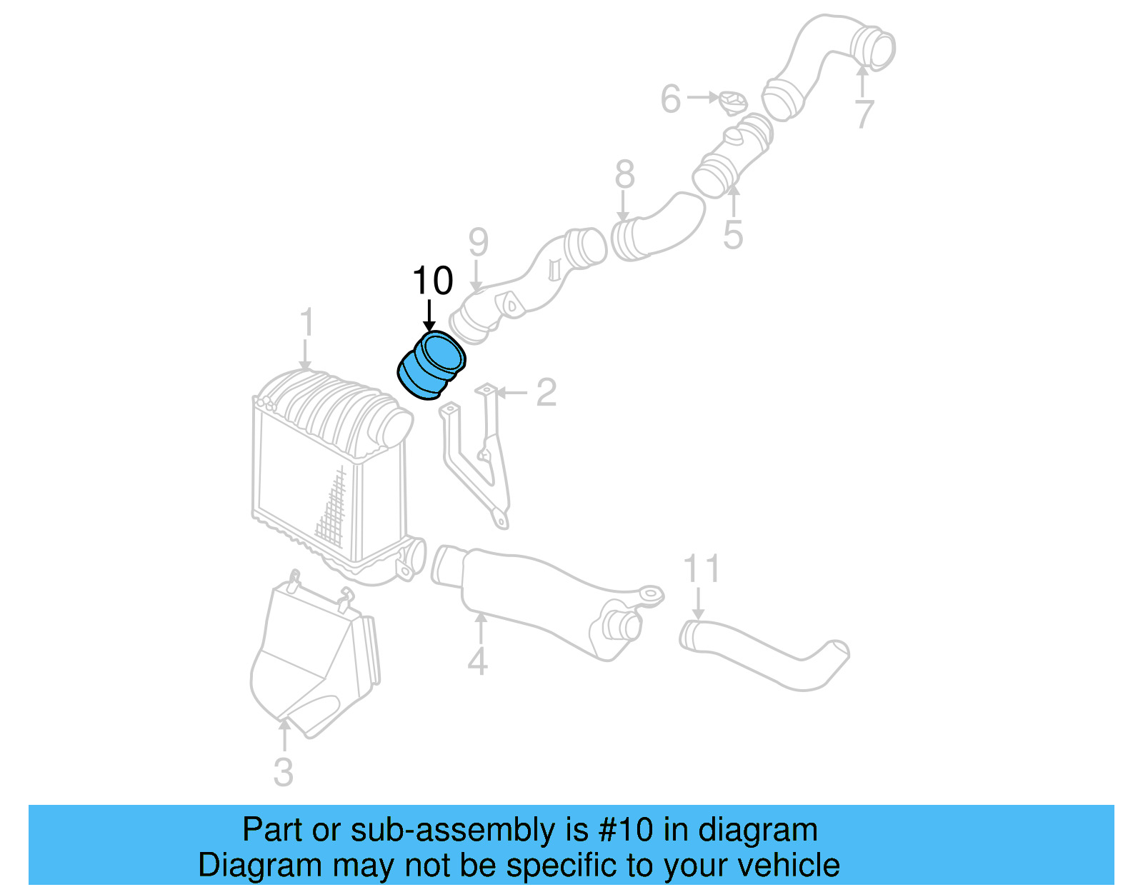 Pressure Hose 1J0-145-834-T