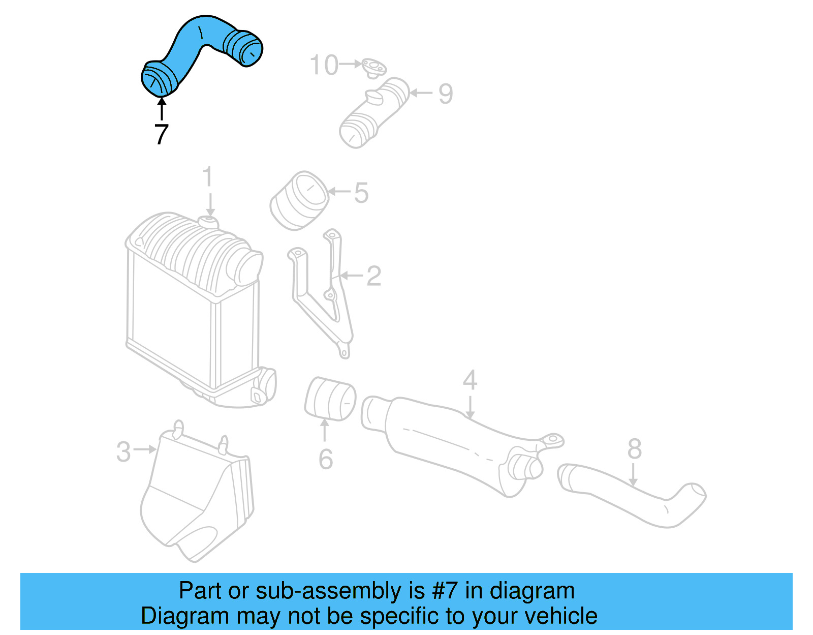 Pressure Hose 1J0-145-838-T