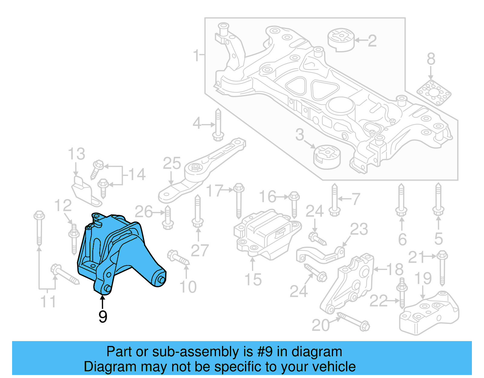 Mount 1J0-199-262-DA